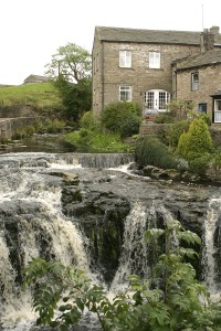 Photo of water falls in Hawes, which is 5 mile from High Blean B&B