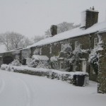 High Blean Raydaleside Raydale, Bainbridge Yorkshire Dales nr Askrigg and Hawes in the snow