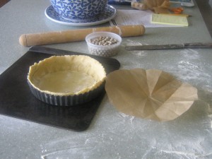 Pastery case ready for baking at High Blean B&B Bainbrige