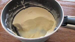 Home made thick creamy yoghurt High Blean B&B Askrigg Yorkshire Dales