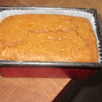 Ginger loaf tin cake.